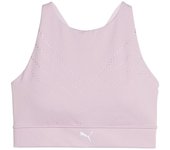 Sujetador deportivo de running puma power ultraform mujer morado