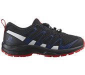 Zapatillas de trail salomon xa pro v8 negro/azul/rojo infantil