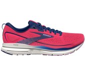 Zapatillas de running brooks trace 3 mujer raspberry/blue/orchid