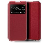 Cool Funda Flip Cover Liso Rojo para Samsung Galaxy A71