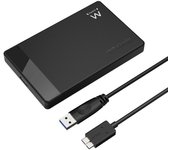 Ewent EW7049 Caja Externa para HDD/SSD 2.5" Negra