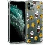 Cool Funda Clear Cookies para iPhone 11 Pro Max