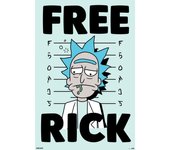 Erik Maxi Póster Rick And Morty Free Rick 91.5x61cm