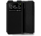 Cool Funda Flip Cover Liso Negro para Oppo A52 / A72