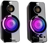 Woxter Big Bass 95 RGB Altavoces 2.0 20W Negros
