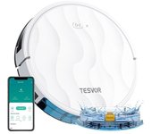 Tesvor M2 Robot Aspirador 2 en 1 6000Pa Blanco