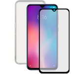 Contact Pack Funda Ultrafina Transparente + Protector Cristal Templado para Xiaomi Mi 9