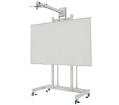 Approx APPIBSTD Soporte Móvil Regulable para Pantallas Interactivas de 80" a 120" y Proyector