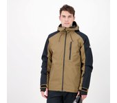 Quiksilver Mission Block - Marrón - Anorak Esquí Hombre talla XL