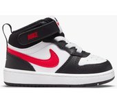 Nike Court Borough Mid 2 - Negro - Zapatillas Altas Niño talla 25