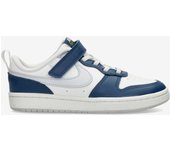 Nike Court Borough Low 2 - Blanco - Zapatillas Velcro Niño talla 28.5