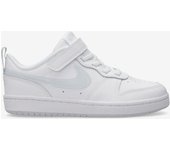 Nike Court Borough Low 2 - Blanco - Zapatillas Velcro Niña talla 33