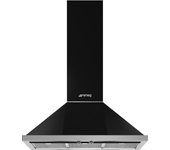 Smeg Portofino KPF9BL Campana Decorativa 90cm Negra