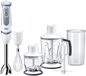 Braun Minipimer 5 Vario MQ5245WH Batidora de Mano 1000W + 4 Accesorios