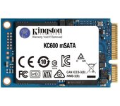 Kingston KC600 SSD 1TB SATA3 mSATA 3D TLC NAND