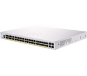 Cisco CBS350-48P-4G-EU Switch de Red 48 Puertos GE PoE 4 x SFP de 1 G Plata