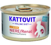 Kattovit Renal (insuficiencia renal) - Pack % - 24 x 85 g - Pollo