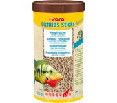 Sera Cíclidos alimento principal en barritas - Pack % - 2 x 1000 ml