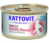 Kattovit Renal (insuficiencia renal) - Pack % - 24 x 85 g - Cordero
