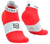 Calcetines de running compressport pro racing v4.0 run low fluo r