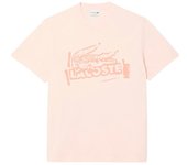 Camiseta lacoste tee-shirt hombre angora/latte