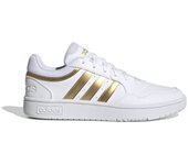Zapatillas adidas hoops 3.0 mujer dorado