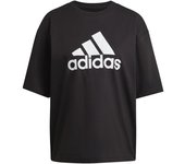 Camiseta adidas future icons badge mujer black
