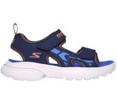Sandalias skechers razor splash - aqua niño navy