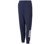 Pantalones largos puma power logo boy dark blue