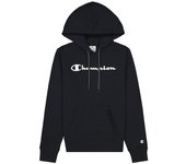 Sudadera champion script logo print w dark blue