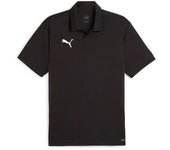 Polo de pádel puma individual pol, black, hombre