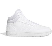 Zapatillas adidas hoops 3.0 mid classic blanco
