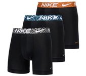 Calzoncillos nike boxer brief 3pk hombre negro