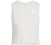 Camiseta de fitness adidas we tank mujer crema