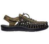 Sandalias keen uneek hombre verde oscuro-negro
