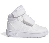 Zapatillas adidas hoops mid 3.0 infantil blanco