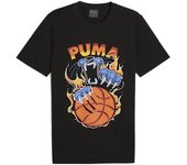 Camiseta de baloncesto puma tsa 6 negro hombre