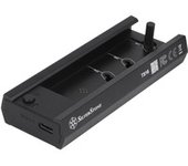 TS16 Caja externa para unidad de estado sólido (SSD) Negro M.2, Caja de unidades