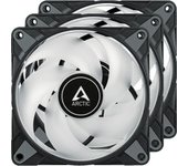 P12 PWM PST A-RGB 0dB Carcasa del ordenador Ventilador 12 cm Negro, Blanco 3 pieza(s)