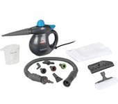 Steam Shot Limpiador a vapor portátil 0,36 L 1050 W Azul, Titanio, Limpiador de vapor