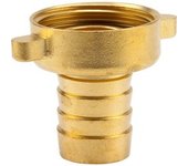 7141-20 accesorio para manguera Conector para grifo Oro 1 pieza(s), Pieza de manguera