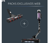 Rowenta Promo Pack Aspiradora escoba sin cable X-Force Flex 9.60 Allergy + Cepillo fino para parqué