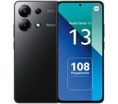 Xiaomi Redmi Note 13 4G - Smartphone de 8+128 GB, Pantalla de 6,67" AMOLED FHD+ 120Hz, Snapdragon 685, Triple cámara de hasta 108MP, Carga rápida 33W, Negro (Versión ES)