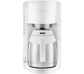 Rowenta Thermo Máquinas de café, 850 W, 14 Cups, Acero Inoxidable, Blanco