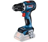 Bosch Professional 18V System GSR 18V-90 C - Atornillador a batería (64 Nm, Ø máx. tornillo 12 mm, conectable, sin batería, en caja)