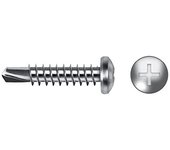 Celo 935327504N - Tornillo Punta Broca Din 7504N Cabeza Alomada Impronta Ph Diámetro 3,5X32 Mm Cincado, 250 Unidades