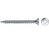 Celo 93540Vlox - Tornillo para Madera Velox Rosca Completa Cabeza Avellanada Impronta Pz Diámetro 3,5X40 Mm, Cincado, 500 Unidades