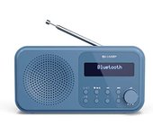 Sharp DR-P420(BL) Tokyo Radio Digital portátil (Dab/FM con RDS, Bluetooth, USBo batería), Color Azul