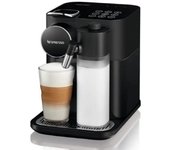 De'Longhi Nespresso Gran Lattissima EN640.B, Cafetera Automática, Cafetera de Cápsulas Monodosis, Leche Espumada Automática, Presión 19 Bares, Cappuccino, Latte, Sofisticado Negro Oscuro