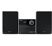 Sharp XL-B517D Microcadena de música para uso doméstico 45 W Negro